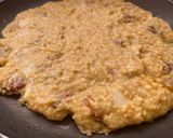 Foto del paso 5 de la receta: Wafle saludable de avena, coco, almendras y pera invertida!!!