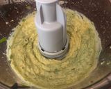 A picture of step 4 of Avocado Humus.