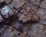 A picture of step 7 of Crinkle top Fudgey Brownie 😋 😍.