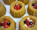 Foto langkah ke 11 dari resep Teh Bolu kukus.