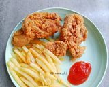 Foto langkah ke 6 dari resep Ayam goreng crispy (ayam goreng kentucky).
