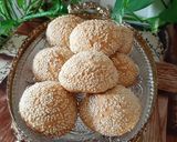عکس مرحله 6 از دستور کلوچه کنجدی 😋😋