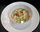 Foto langkah ke 7 dari resep Sup Oyong Jamur Tiram.