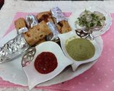 A picture of step 3 of Chicken egg paratha chatpaty spicy rolls vary tasty mouth water.