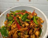 รูปขั้นตอนการทำที่ 4 ของ ไก่ผัดเผ็ด
