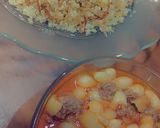 صورة لخطوة 2 من وصفة فاصوليا بيضه وبرغل بشعيريه 🤷🏻‍♀️😋