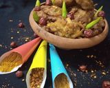 A picture of step 6 of Baisan ke Pakoray.