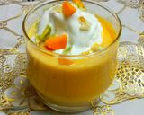 A picture of step 3 of Mango mastani.