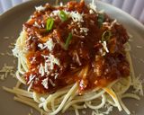 Foto langkah ke 9 dari resep Spaghetti Bolognese.