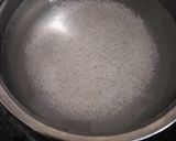 A picture of step 1 of Sabudanar khichdi.