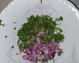 A picture of step 1 of Githeri Salad.