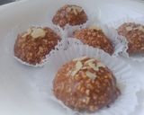 صورة لخطوة 2 من وصفة حلوى البنيون بدون طهي Gâteau Bniwen sans cuisson