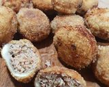 #swieta Pieczarki nadziewane krok przepisu 3 zdjęcie