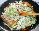 Foto del paso 9 de la receta: Fideos ramen con pollo y verdura {receta express}🍜