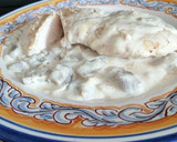 Foto del paso 7 de la receta: Pollo con salsa de setas y queso