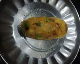 A picture of step 4 of Idli Swiss Roll.