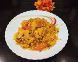 A picture of step 8 of Mix Vegetable Pulao.