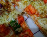 পনির তন্দুরি পিজ্জা (paneer tanfuri pizza recipe in Bengali) রেসিপি ধাপ - 4 ছবি