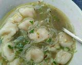 Foto langkah ke 7 dari resep Tekwan ikan kuah ebi (khas palembang).