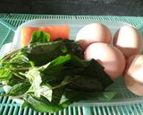 Foto langkah ke 1 dari resep Telur Ayam kampung goreng isi Bayam & Wortel.