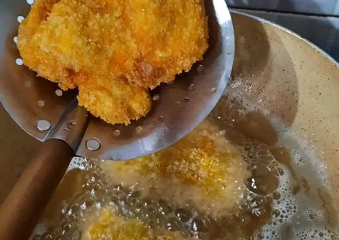 Langkah-langkah untuk membuat Cara membuat Chicken Katsu Rumahan