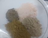 A picture of step 2 of Chicken white gravy qorma.