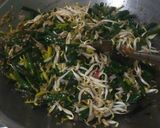 Foto langkah ke 7 dari resep Tauge Kacang Panjang Bunga Pepaya.