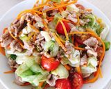 Hình bước làm 5 của món Salad thịt bò