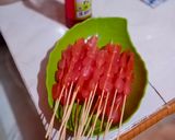 Foto langkah ke 6 dari resep Sate kolang Kaling Marjan(tanpa pewarna).