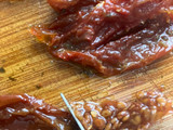 Galletas saladas de harina de garbanzos con semillas y frutos secos