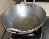 A picture of step 6 of Palak(Spinach) Masala Puri.