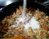 Foto del paso 4 de la receta: Berenjena rellena de pollo y bechamel