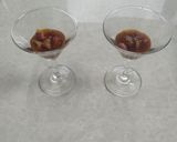 A picture of step 6 of "Caramel Apple Milk Pudding".