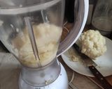 Karfiolpüré recept fázis 2 fotója