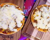 Hình bước làm 4 của món Pizza bò ngô