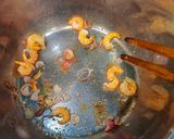 Hình bước làm 1 của món Canh rau dền nấu tôm khô