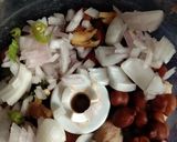 A picture of step 2 of Chana soya tikki.
