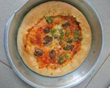 Foto langkah ke 7 dari resep Pizza saus bolognese all homemade.