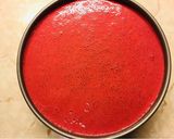 Red Velvet sajttorta recept fázis 4 fotója