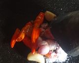Foto langkah ke 2 dari resep Opor Kering Ayam Tahu Goreng.
