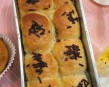 Foto langkah ke 5 dari resep Roti Sobek Coklat Tanpa Ulen.