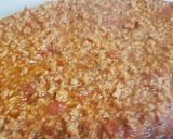 Pas rețetă Parmigiana cu carne tocată și șuncă 3 fotografie