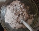 A picture of step 1 of Water chestnut katli.