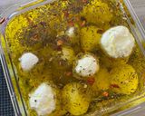 A picture of step 6 of Labneh cheese balls | homemade delicious cheese balls & spread ✨.