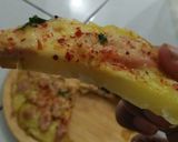 Foto langkah ke 6 dari resep Pizza telur kentang teflon (super kilat).