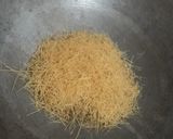A picture of step 1 of Mango kheer.