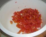 Foto del paso 1 de la receta: Ensalada de tomate con queso roquefort