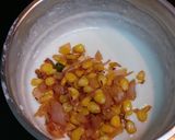 A picture of step 5 of Corn and Onion Raita.