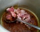 A picture of step 4 of چنا دال گوشت.