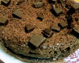 A picture of step 5 of Chocolate biscuits cake.